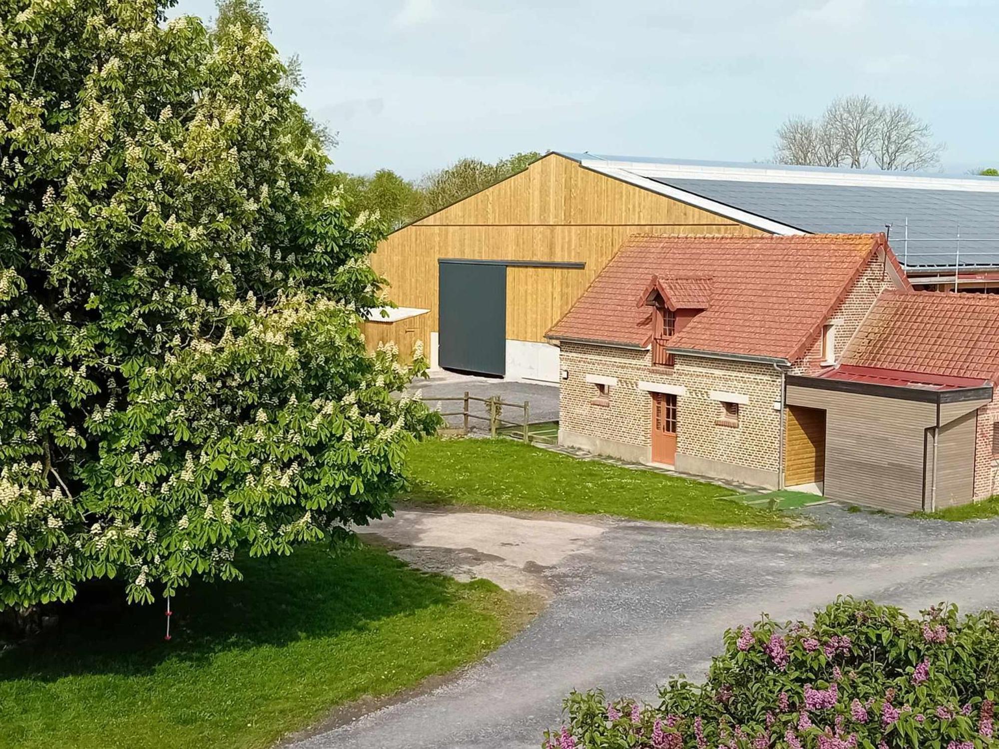 Gite Ferme Du Marronnier Derchigny Buitenkant foto